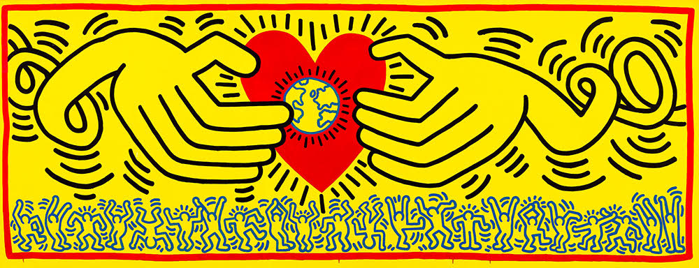 Pride In The Pandemic Remembering Keith Haring Our Rainbow Angel Dailyartmagazine Com Art History Stories