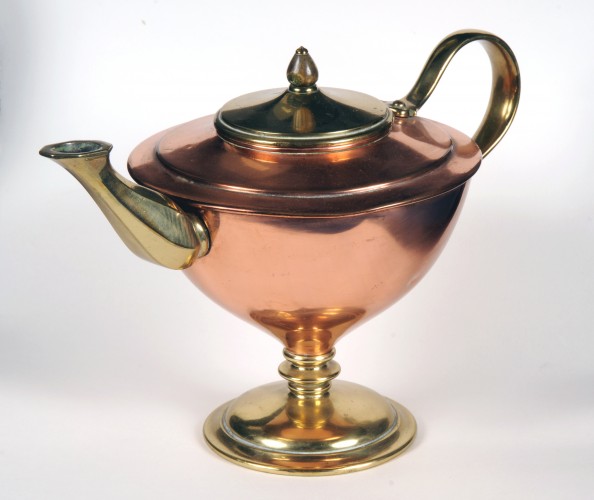 Arts and Crafts' Principles in Interior Design: Metal teapot