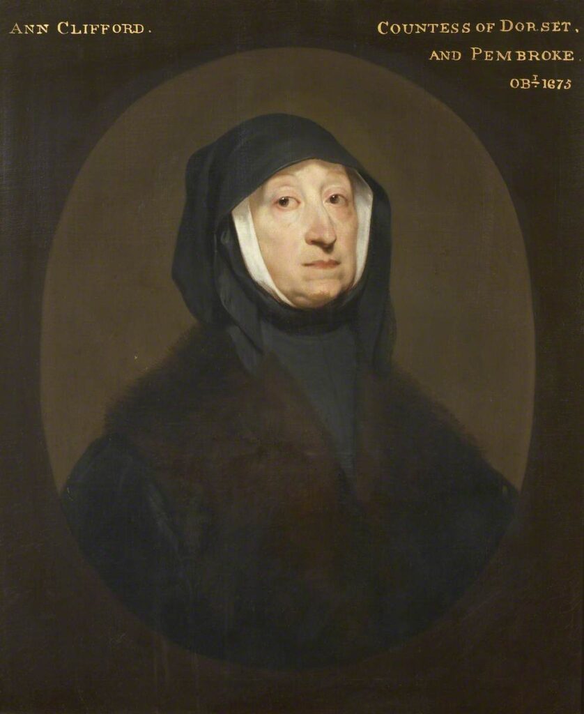 John Bracken, Lady Anne Clifford, late portrait
