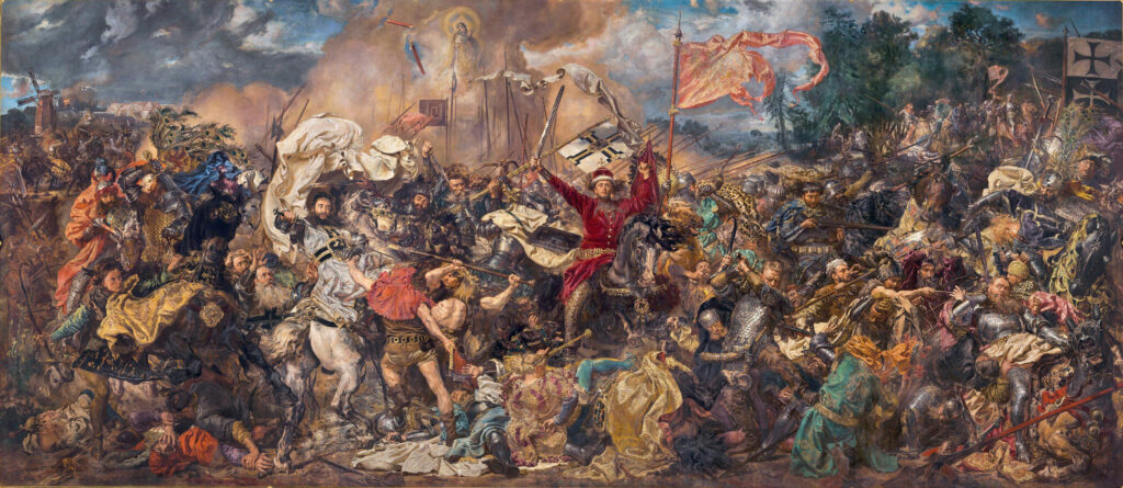 Warsaw Museum Highlights Jan Matejko, Battle of Grunwald, 1878, The National Museum in Warsaw