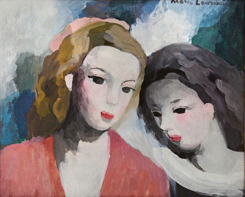 Marie Laurencin, Deux Femmes, Two Girls, 1930
