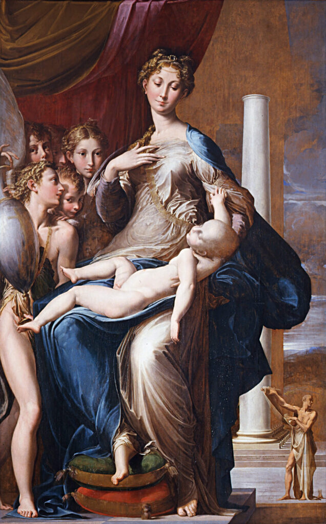 Parmigianino, Madonna of the Long Neck Italian Renaissance