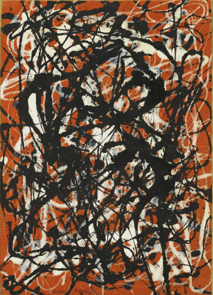 Paintings in 'The Accountant' Jackson Pollock, Free Form