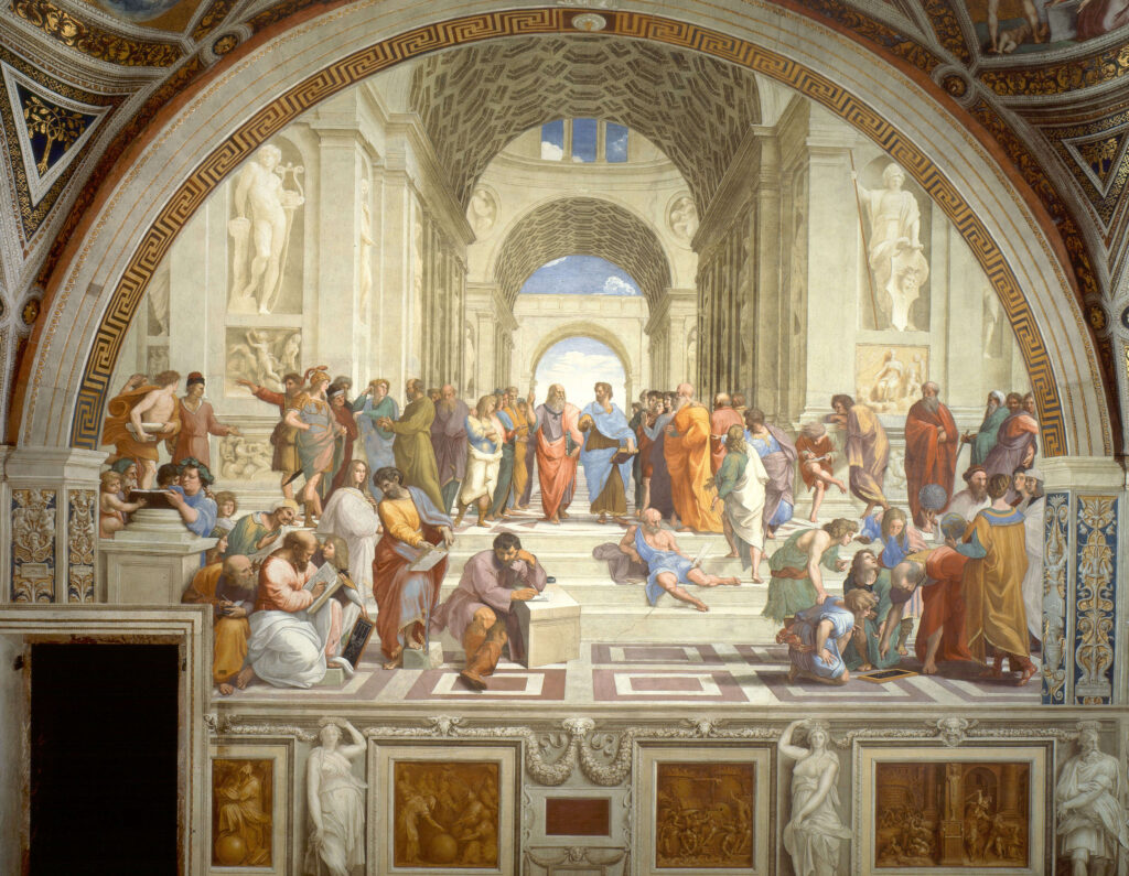 Raphael, The School of Athens Italian Renaissance