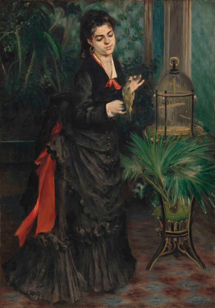 Pierre-Auguste Renoir, Woman with Parrot,