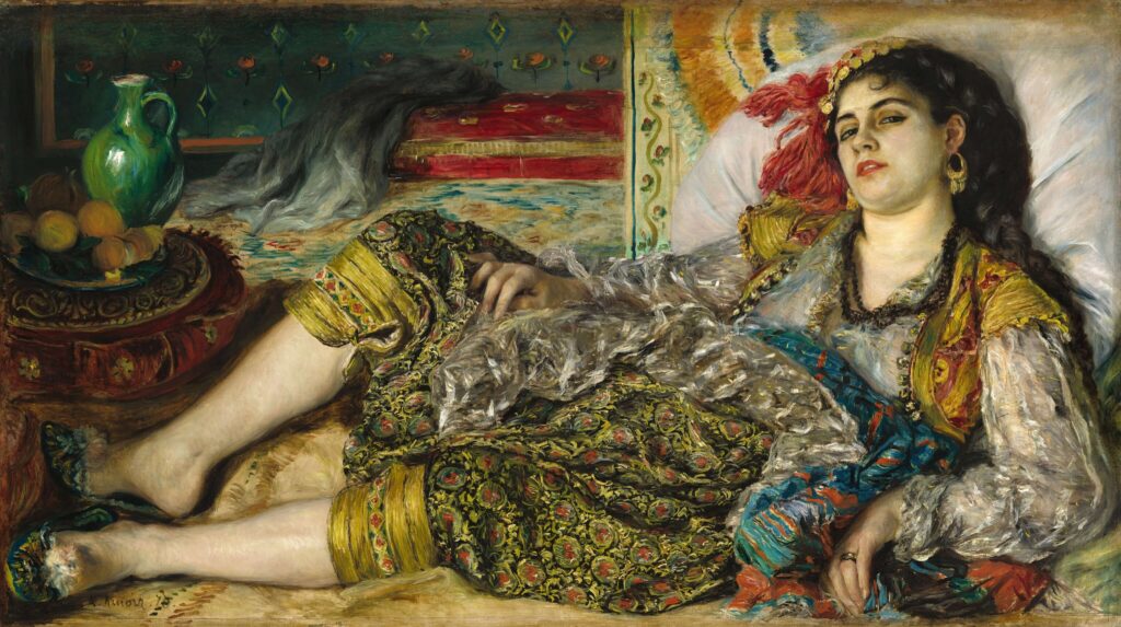Pierre-Auguste Renoir, Odalisque (An Algerian Woman)