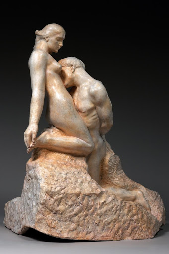 Ten most romantic artworks about love: Auguste Rodin, The Eternal Idol