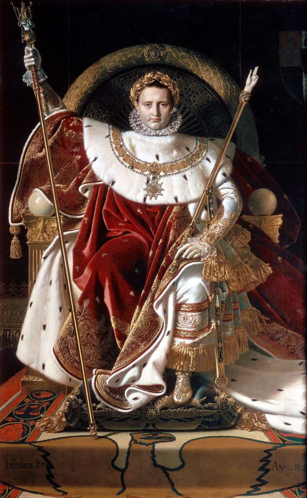 Jean-Auguste-Dominique Ingres, Napoleon I on his Imperial Throne