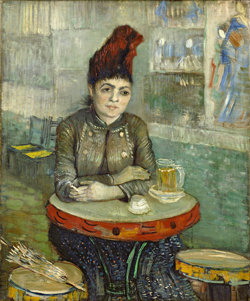 Vincent van Gogh, Agostina Segatori Sitting in Le Tambourin