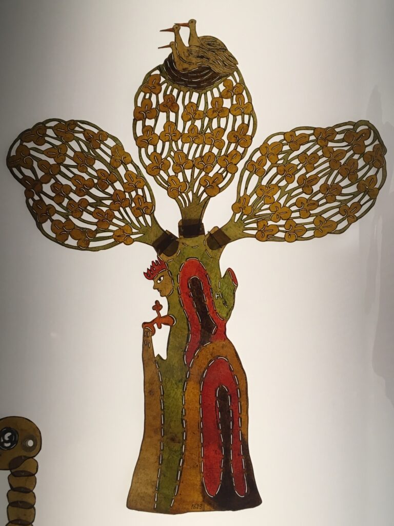 Karagöz, Turkish shadow puppets, Tree spirit