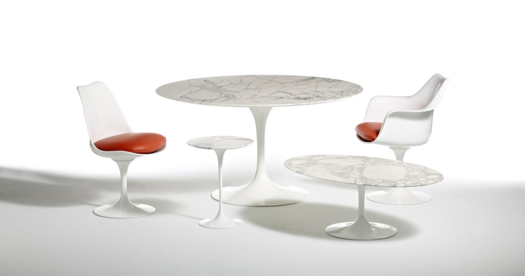 Chairs that Changed the Way We Sit: Eero Saarinen, Tulip™ chair, 1955-6. Knoll.