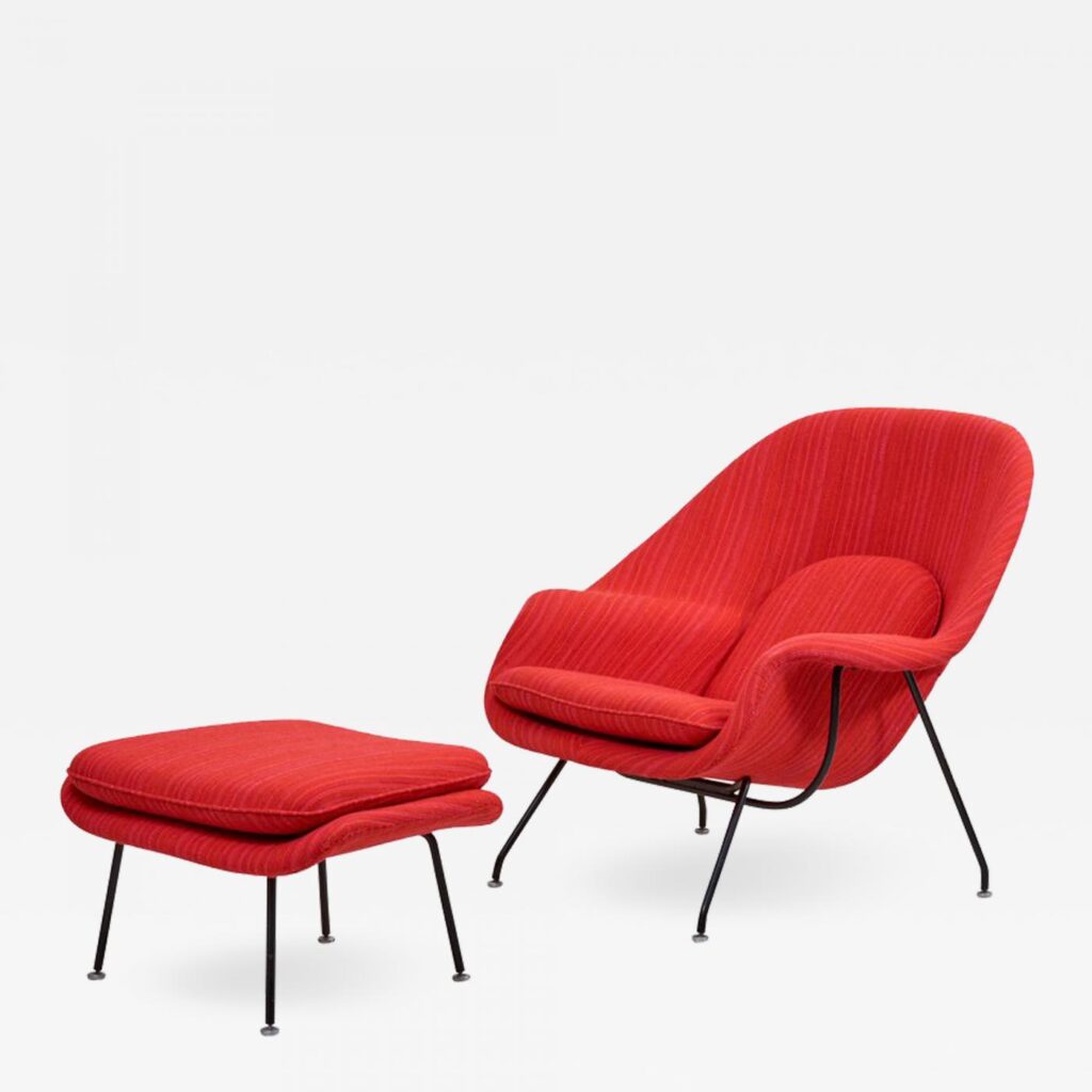 Five Key Women in Contemporary Interior Design: Eero Saarinen, the Womb Chair for Knoll