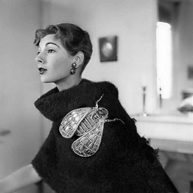 Elsa Schiaparelli, Insect sweater, 1938.