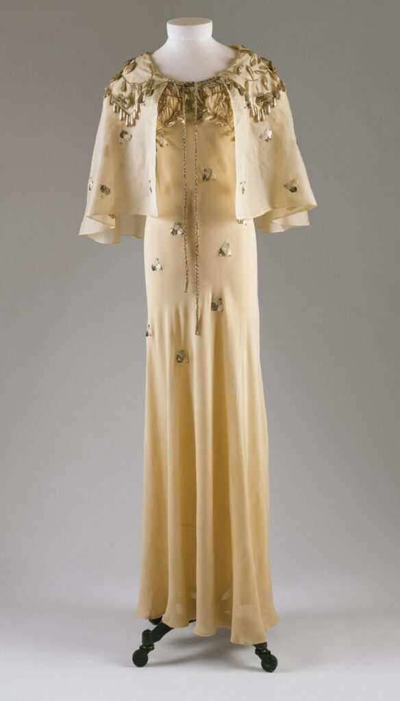 Elsa Schiaparelli, Evening dress with jacket, 1930.