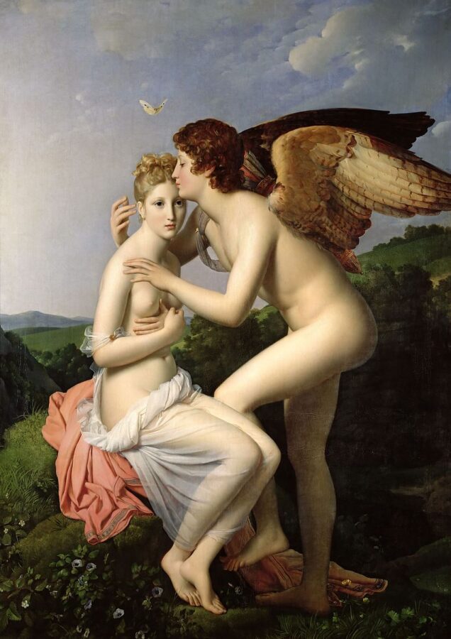 François Gérard, Psyche and Cupid, or Psyche Receiving Cupid's First Kiss