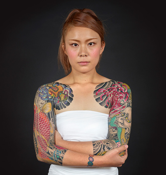 Tattoos history, art & culture: Kip Fulbeck, photo of tattoo by Horikiku