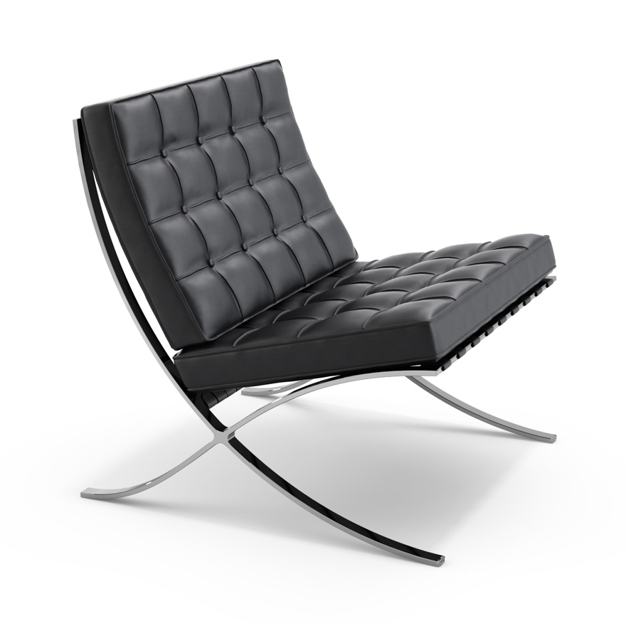 Chairs that Changed the Way We Sit: Ludwig Mies van der Rohe, Barcelona® chair, 1929. Knoll.