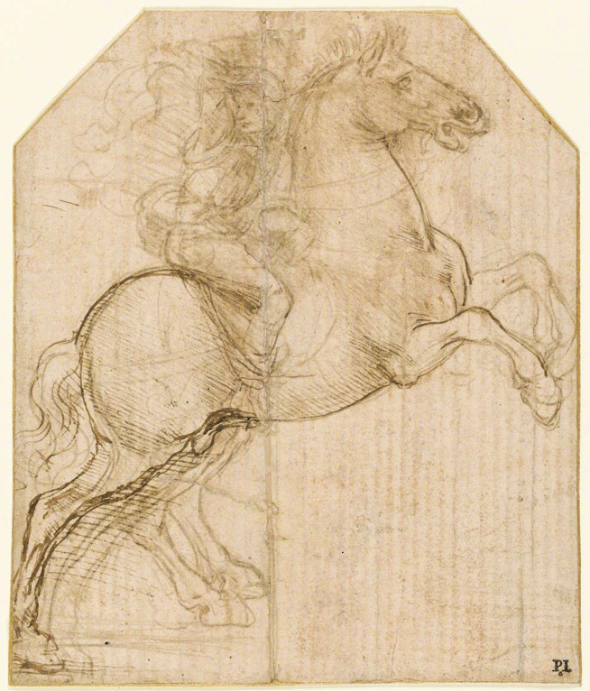 The Fitzwilliam Museum highlights: Leonardo da Vinci, A Rider on a Rearing Horse 