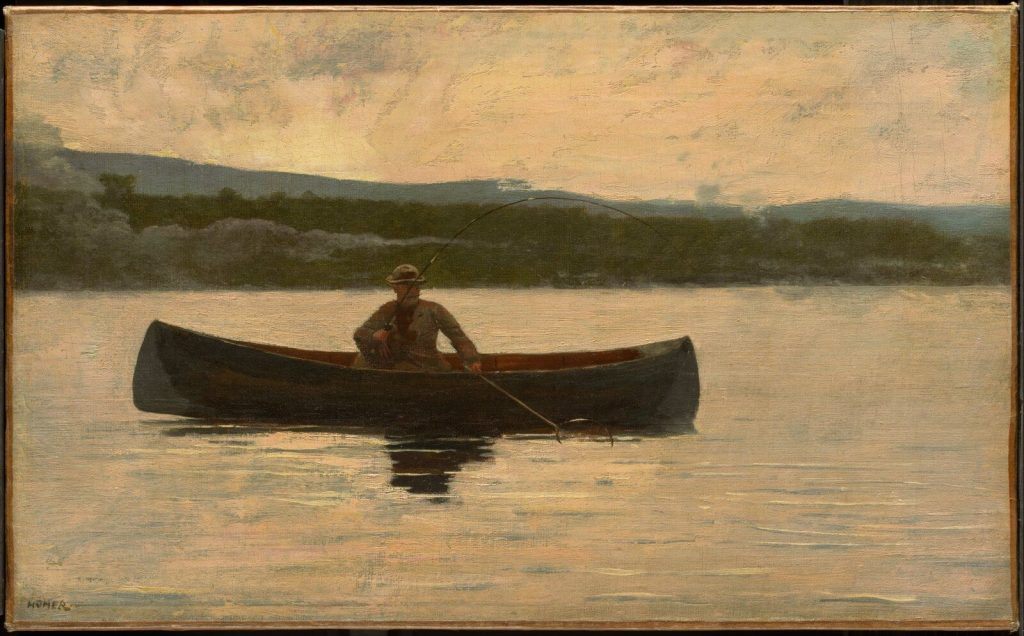 Winslow Homer, Playing a Fish