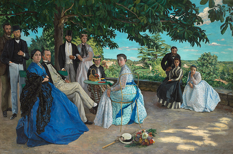 Frédéric Bazille's works, Frédéric Bazille, The Family Gathering