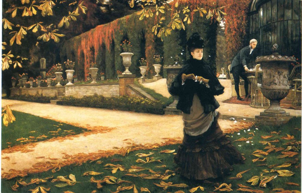 demimondaine: James Tissot, The Letter, 1878, National Gallery of Canada, Ottawa, Canada.