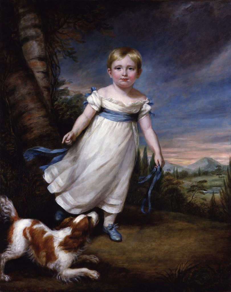 James Northcote, Portrait of John Ruskin (aged 3)