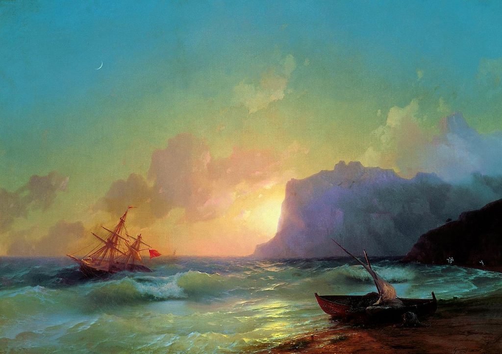 Ivan Aivazovsky, Sea. Koktebel