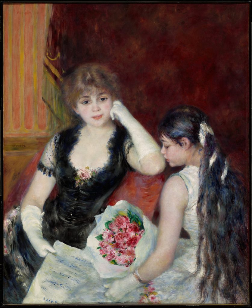The Clark Highlights: Pierre Auguste Renoir, A Box at the Theater, 1880, The Clark Art Institute, Williamstown, Massachusetts, U.S.A