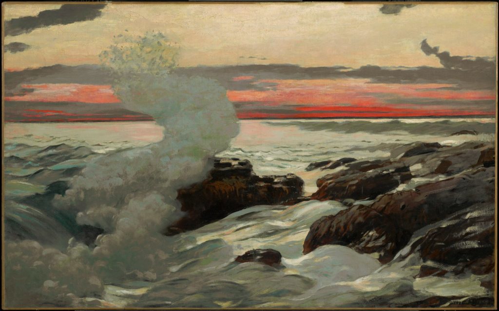 The Clark Highlights: Winslow Homer, West Point Prout's Neck, 1900, The Clark Art Institute, Williamstown, Massachusetts, U.S.A