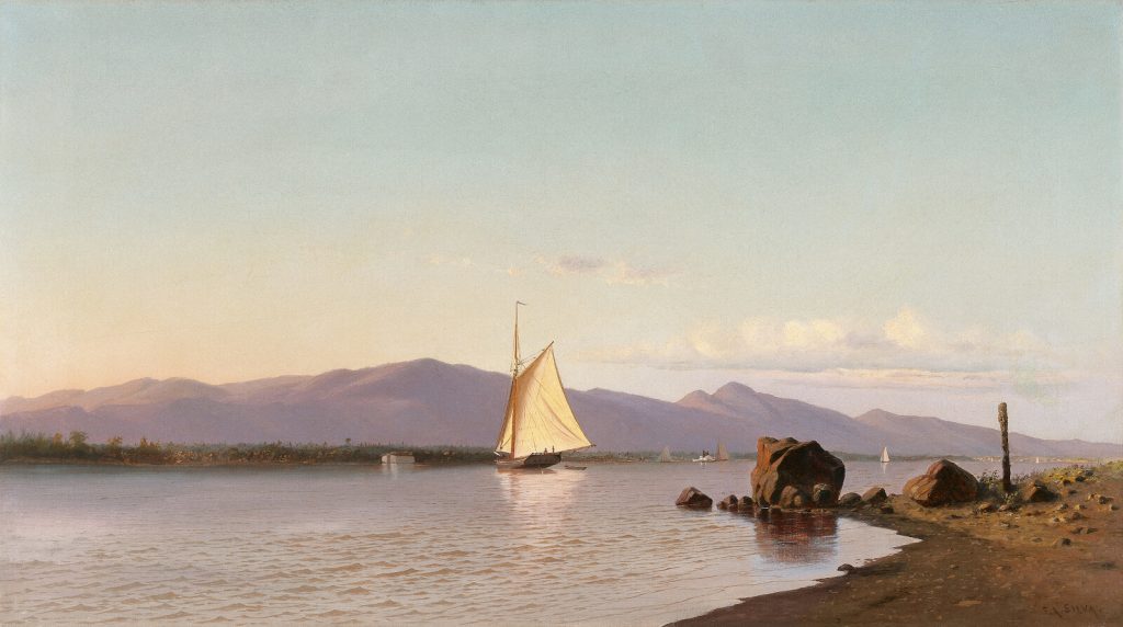 Francis A. Silva, Kingston Point, Hudson River, ca. 1873, Museo Nacional Thyssen-Bornemisza, Madrid, Spain.