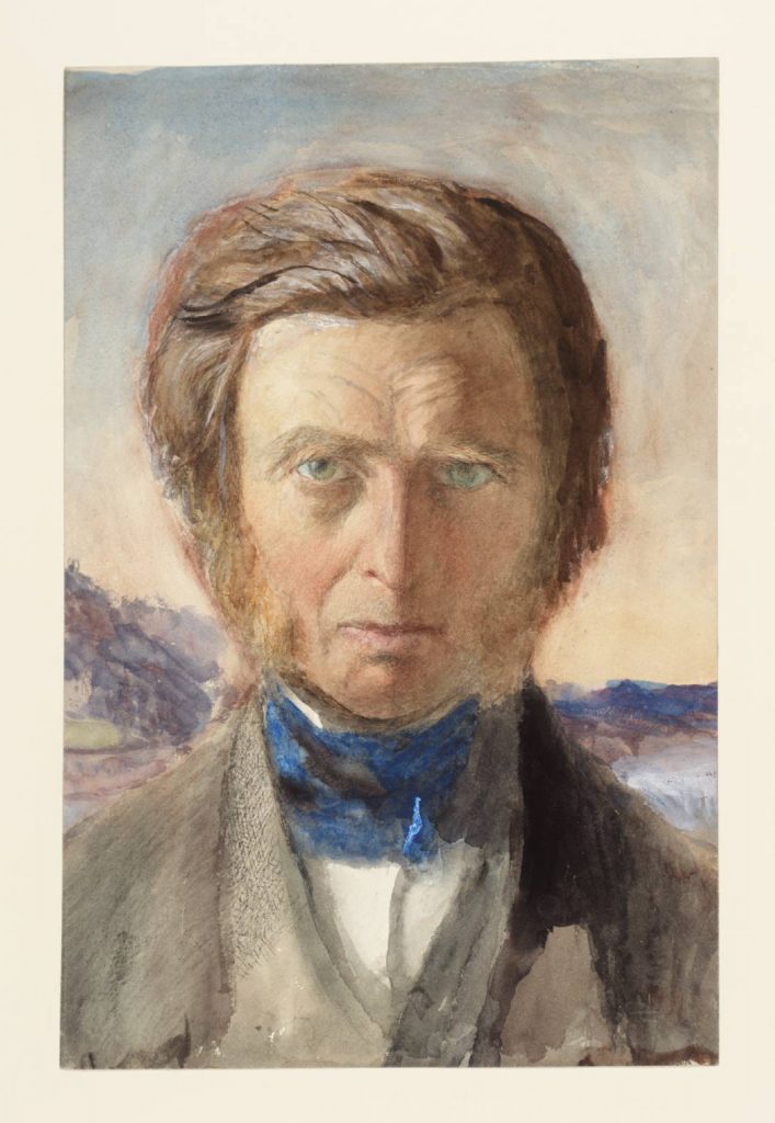 Charles Fairfax Murray, Portrait of John Ruskin,