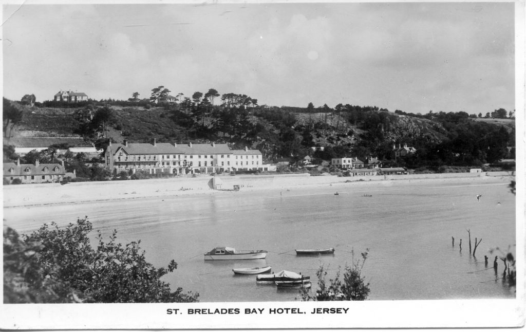 Paper Bullets, Postcard of the St. Brelades Bay Hotel