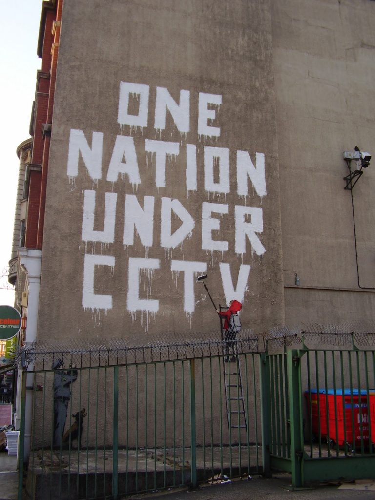 Banksy city guide 2021: Banksy, One nation under CCTV
