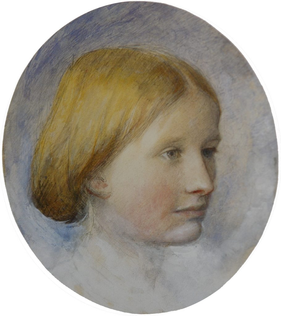 John Ruskin, Portrait of Rose La Touche