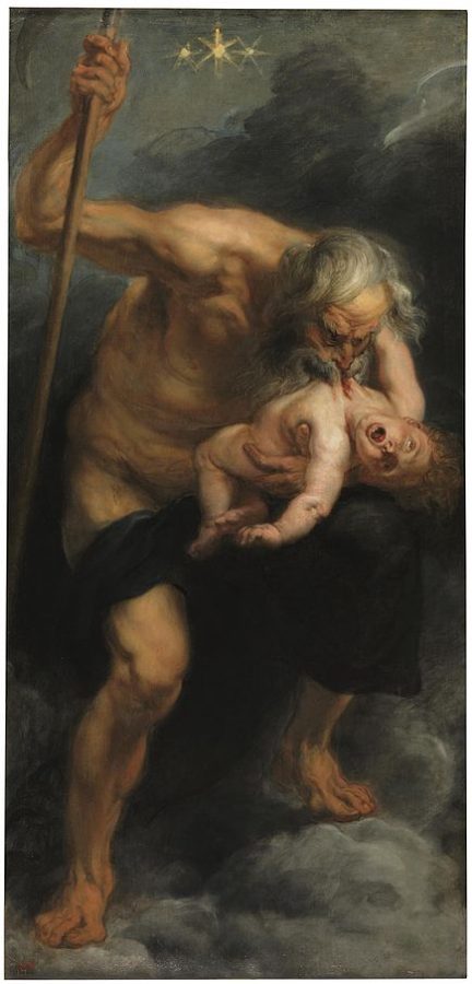 Peter Paul Rubens, Saturn Devouring a Son, 1639, oil on canvas, Museo del Prado, Madrid, Spain. 