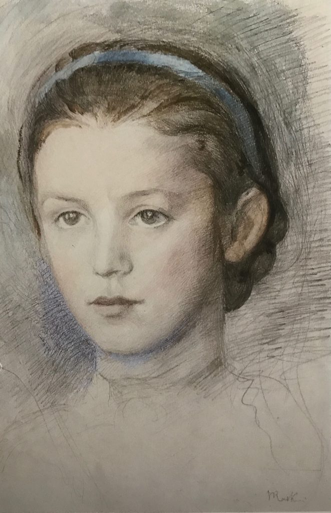John Ruskin, Portrait of Lily Armstrong