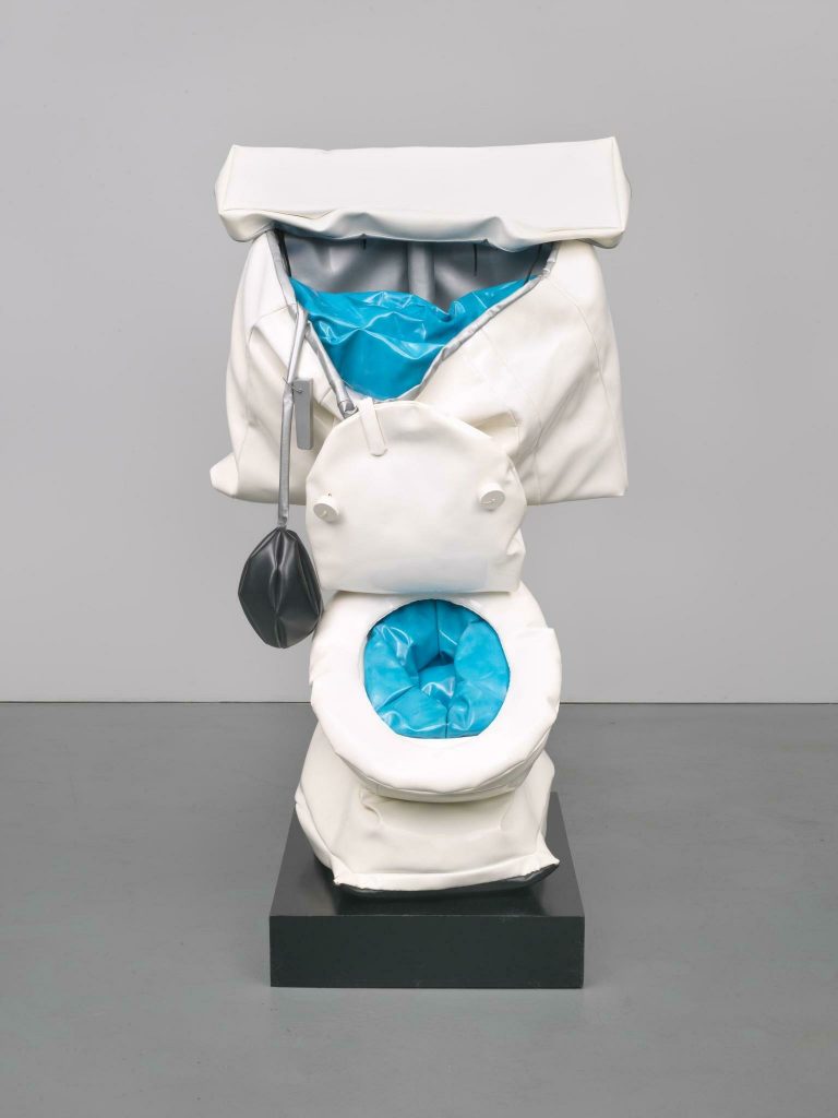 Pop Art 101. Claes Oldenburg, Soft Toilet, 1966, mixed media, Whitney Museum of American Art, New York, USA.
