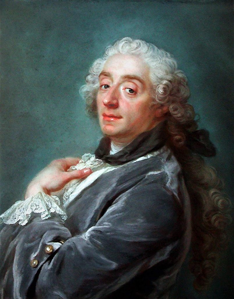 Gustav Lundberg, Portrait of François Boucher, 1741, Musée du Louvre, Paris, France.
