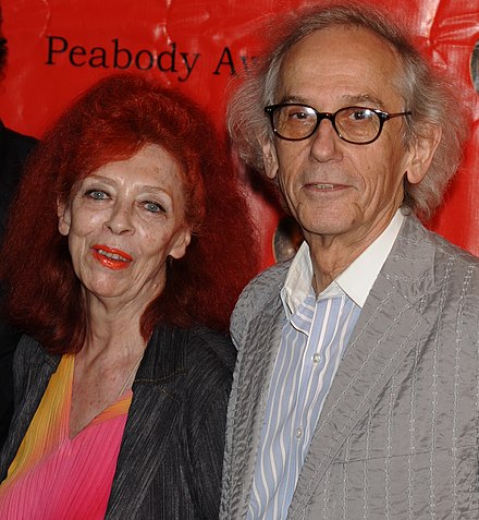 The Biggest Art News of 2020: Christo with wife and partner artist Jeanne-Claude.