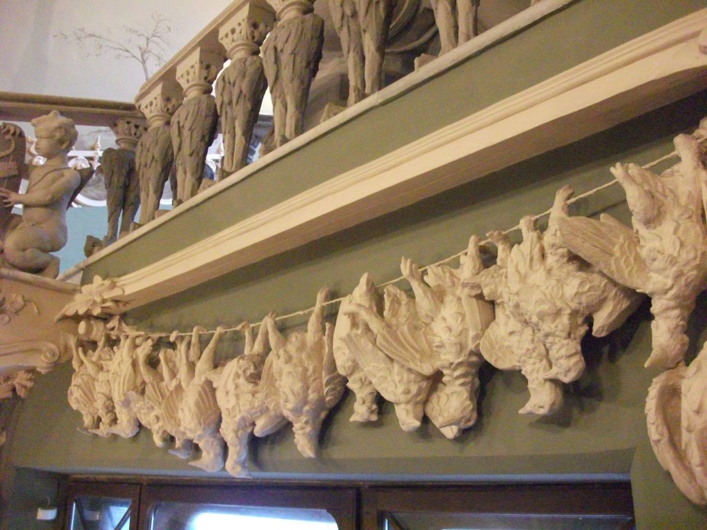 House with Chimaeras: Wladyslaw Horodecki, House with Chimaeras, interior, 1901-1903