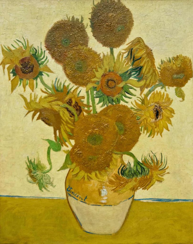 Vincent van Gogh, Sunflowers, 1888,