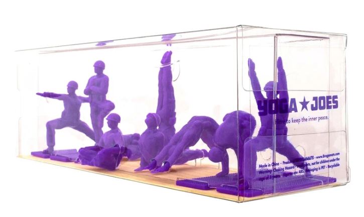 Yoga Joes, purple, series one, Museum of Contemporary Art Australia, Sydney - Best 2020 Christmas Gifts from Art Museums 