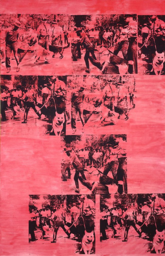 Pop Art 101. Andy Warhol, Pink Race Riot, 1963, Financial Times. 