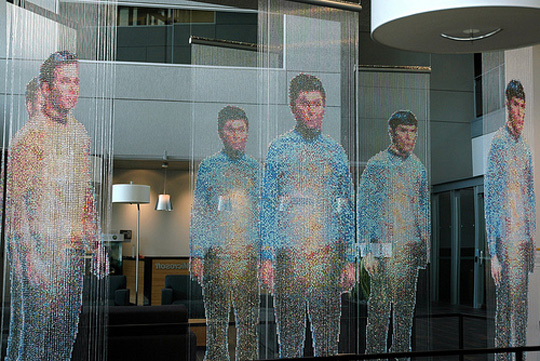 Devorah Sperber, Spock, Kirk and McCoy: Beaming-In, 2008, Microsoft Headquarters