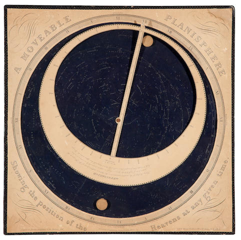 Astronomical Planispheres: Henry Whithall, Celestial Planisphere for use in the Northern Hemisphere