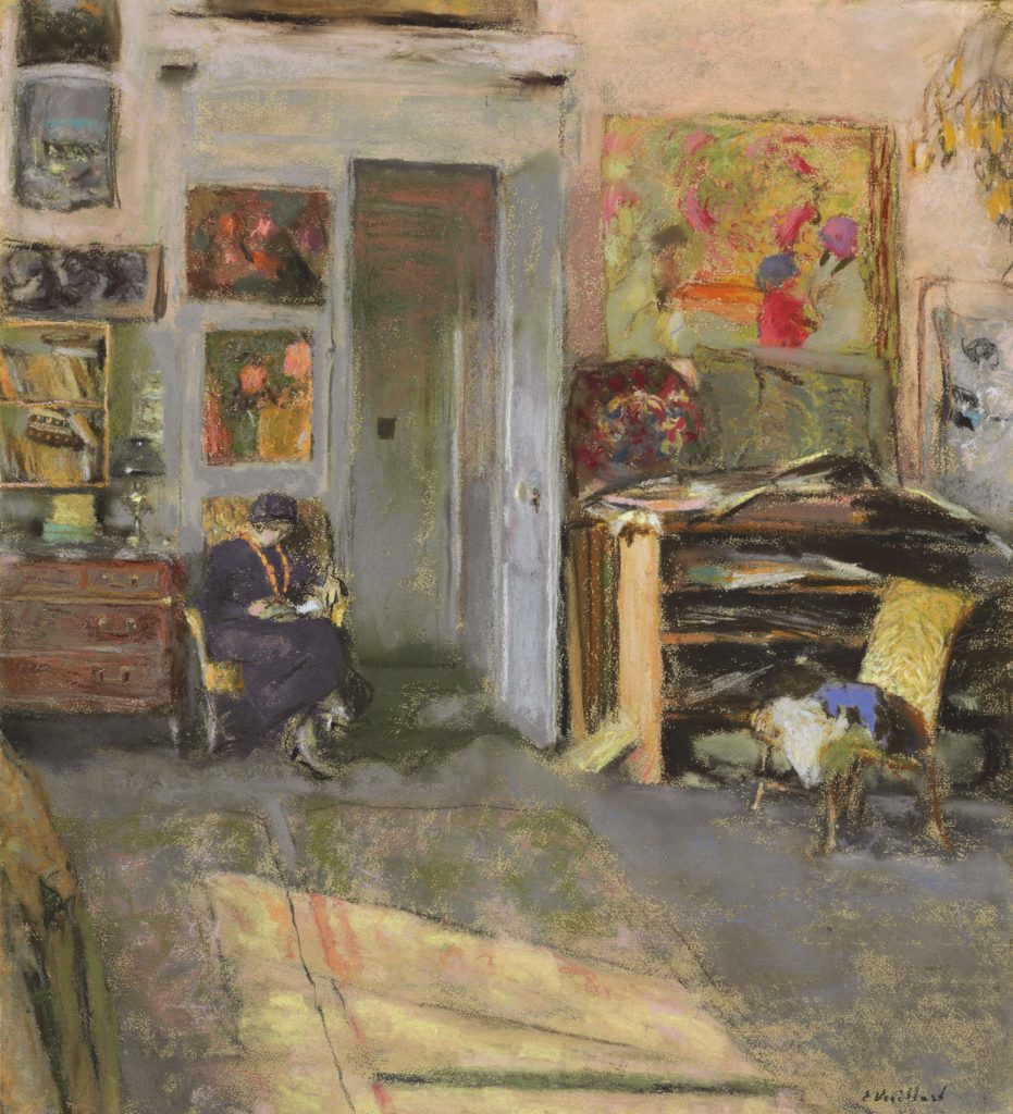 Édouard Vuillard, Lucie Belin dans l'atelier (Lucie Belin the Studio)