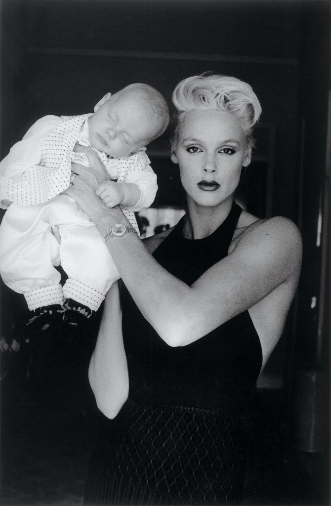 Photography Books, Alice Springs, Brigitte Nielsen and son, Beverly Hills, USA, 1990.