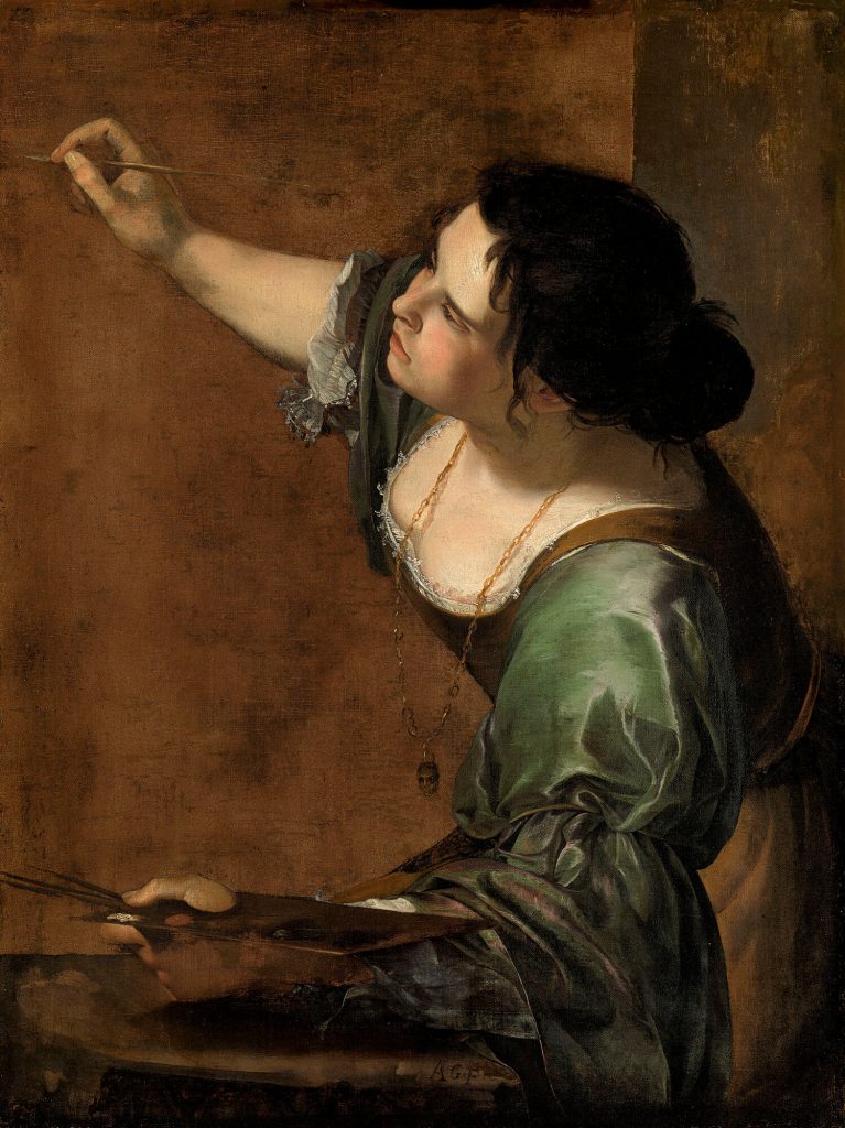New Year's resolutions Artemisia Gentileschi, Self-portrait as the Allegory of Painting