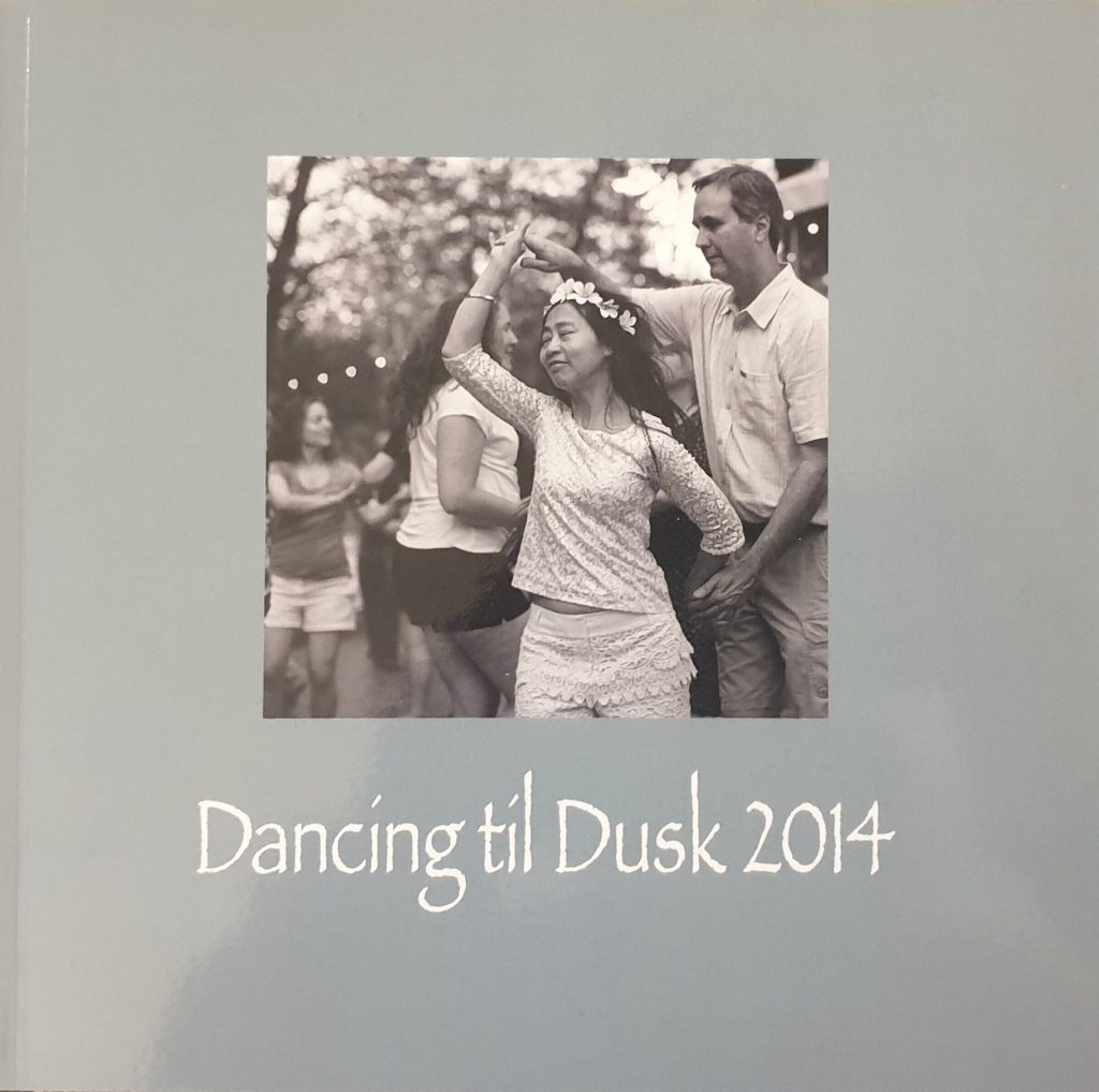 Photography Books, Book cover: Dancing Til Dusk 2014, Constance Brinkley, 2014. Artist's website.