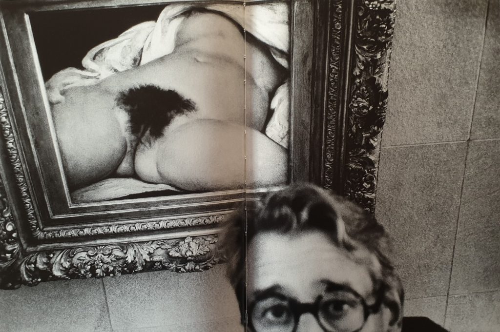 Photography Books, Helmut Newton, Me & Courbet, Musée d'Orsay, Paris, France, 1996.